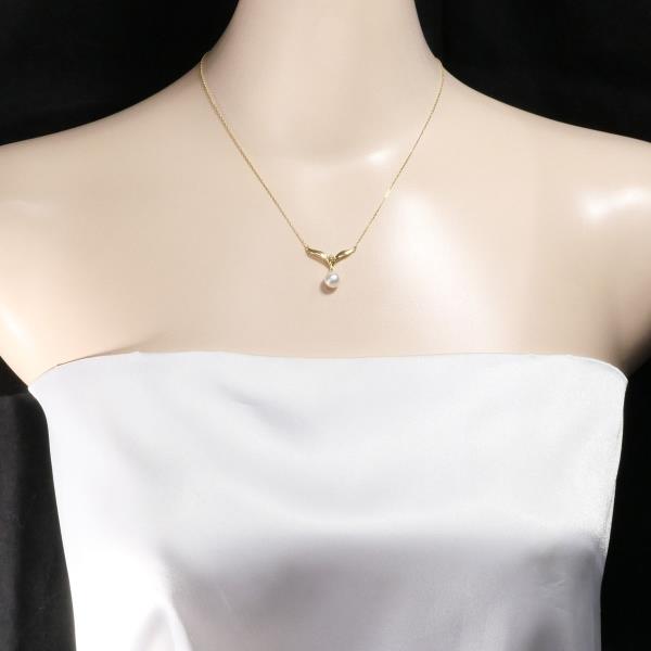 Mikimoto K18YG Pearl Necklace