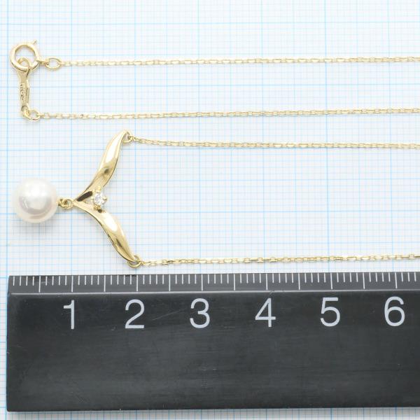 Mikimoto K18YG Pearl Necklace