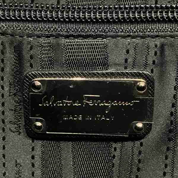 Salvatore Ferragamo Gancini Leather Handbag