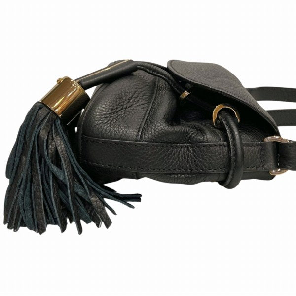 Chloe See by Leather Tassel Shoulder Bag