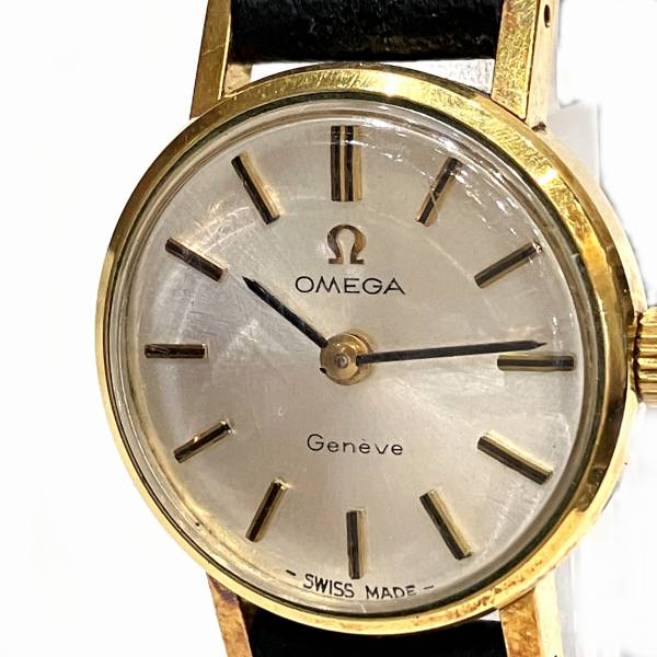 Omega Geneve Gold Vintage Manual Watch