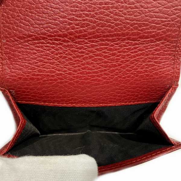 Gucci GG Marmont Leather Compact Wallet