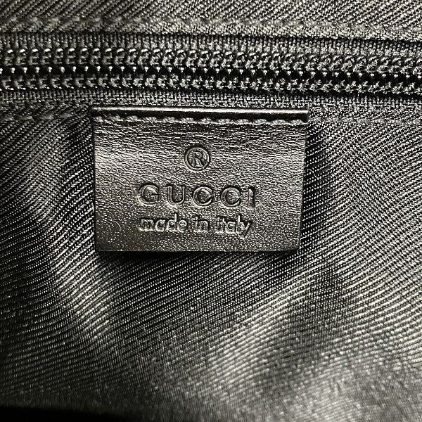 Gucci GG Canvas Leather Tote Bag 34339 in Good Condition