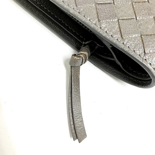 Bottega Veneta Intrecciato Leather Bifold Wallet in Good Condition