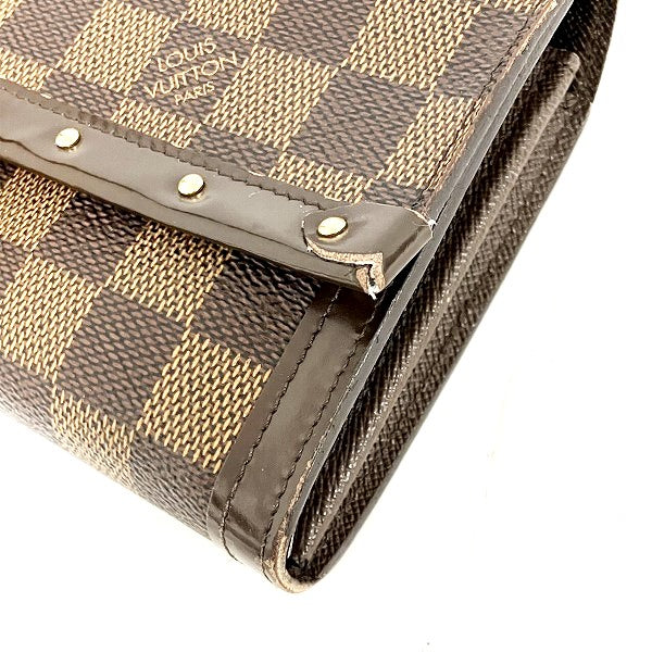 Louis Vuitton Damier Portefeuille Venice Long Wallet N60535 in Good Condition