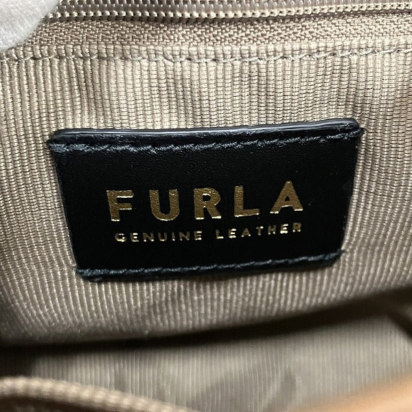 Furla Leather Top Handle 2WAY Mini Bag in Great Condition