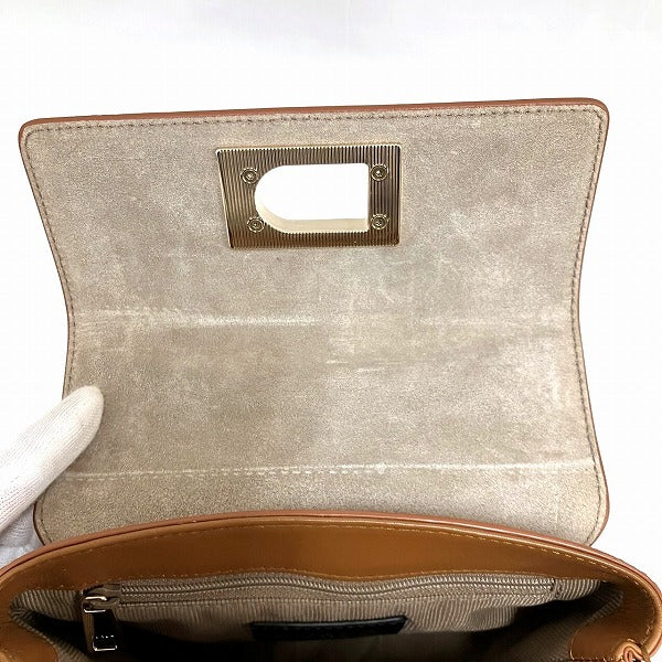 Furla Leather Top Handle 2WAY Mini Bag in Great Condition