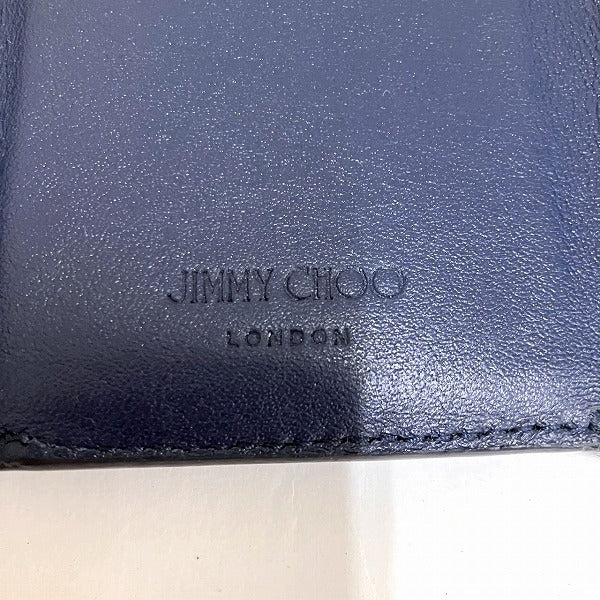 Jimmy Choo Jayden Leather Compact Wallet in Good Condition