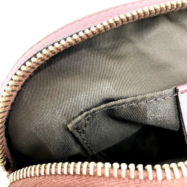 Gucci GG Canvas Beige Pink Pouch 308729 in Good Condition