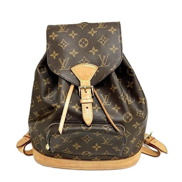 Louis Vuitton Monogram Montsouris MM Backpack M51136 in Good Condition