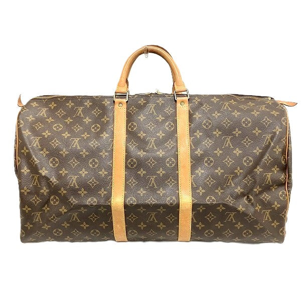 Louis Vuitton Monogram Keepall 55 Boston Bag M41424 in Good Condition