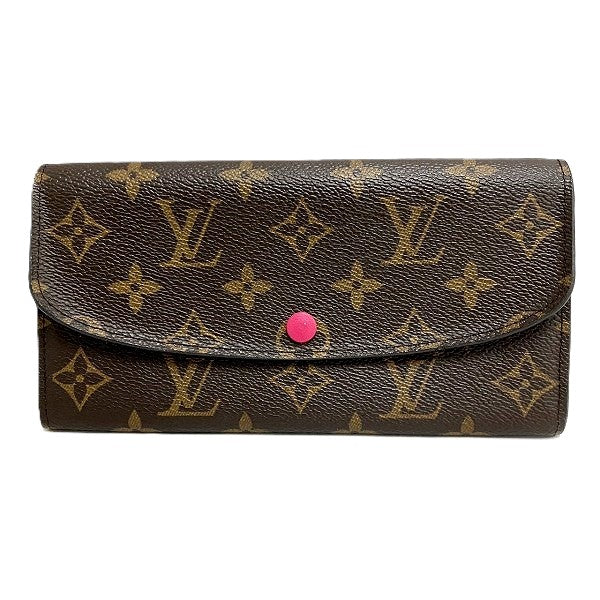 Louis Vuitton Monogram Emilie Long Wallet M60697 in Good Condition