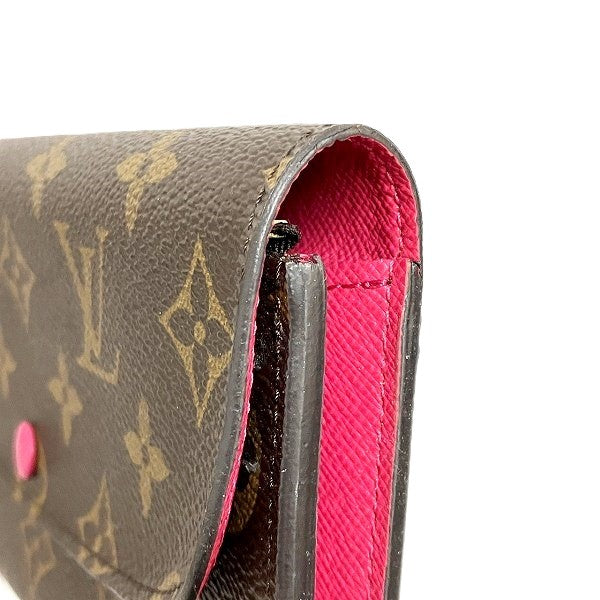 Louis Vuitton Monogram Emilie Long Wallet M60697 in Good Condition