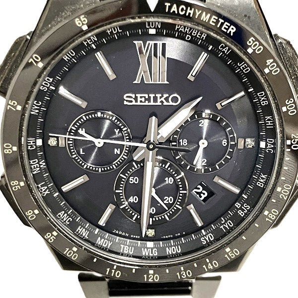 Seiko Brightz Flight Expert Solar Watch 8B92-0AE0