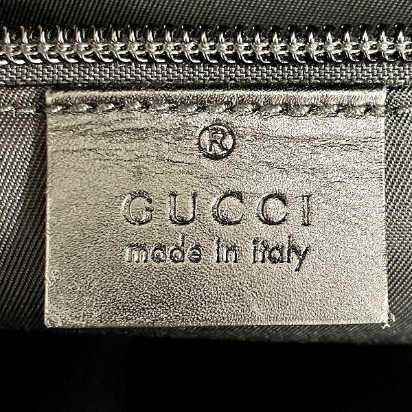 Gucci GG Imprime PVC Leather Boston Bag in Good Condition