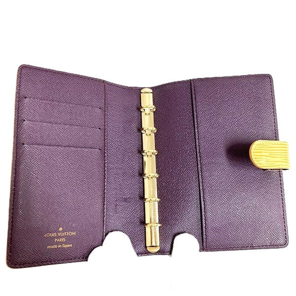 Louis Vuitton Epi Leather Agenda PM Notebook Cover R20059