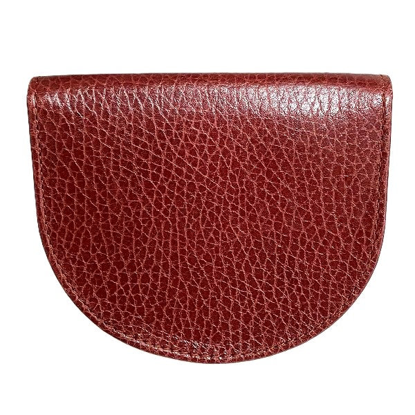 Cartier Must Line Bordeaux Leather Coin Case