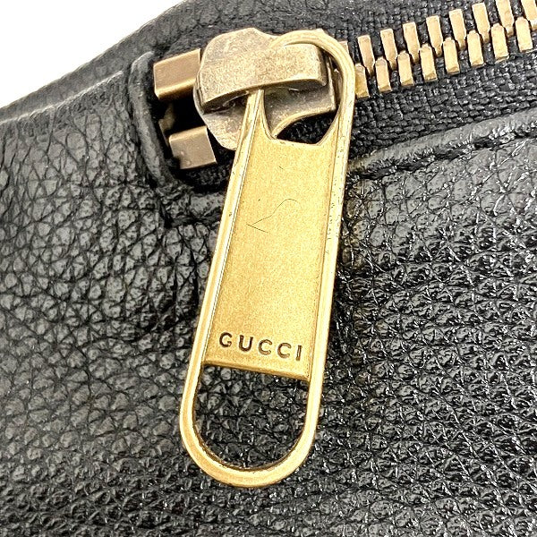 Gucci Leather Canvas Waist Bag 493869