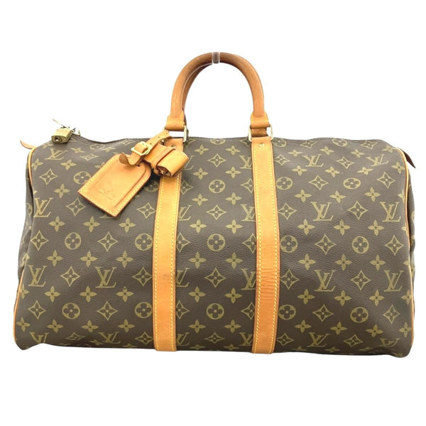 Louis Vuitton Keepall 45 Monogram Boston Bag