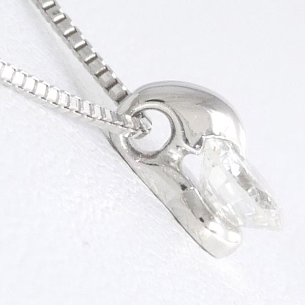 Platinum PT850 Diamond Necklace 0.37ct