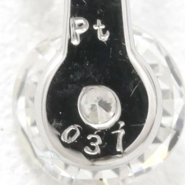 Platinum PT850 Diamond Necklace 0.37ct in Excellent Condition