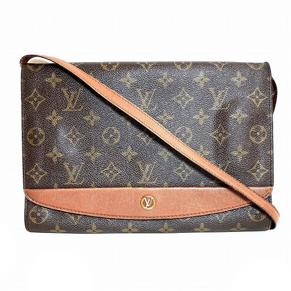 Louis Vuitton Monogram Bordeaux Clutch Bag M51797 in Fair Condition