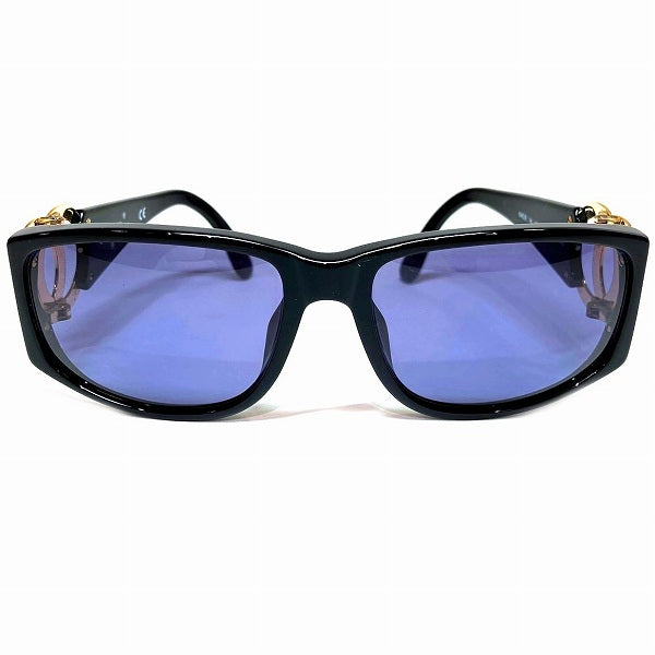 Chanel Plastic Gold Hardware Wellington Sunglasses 02461 in Good Condition