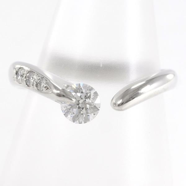 PT900 Platinum Diamond Ring 10.5