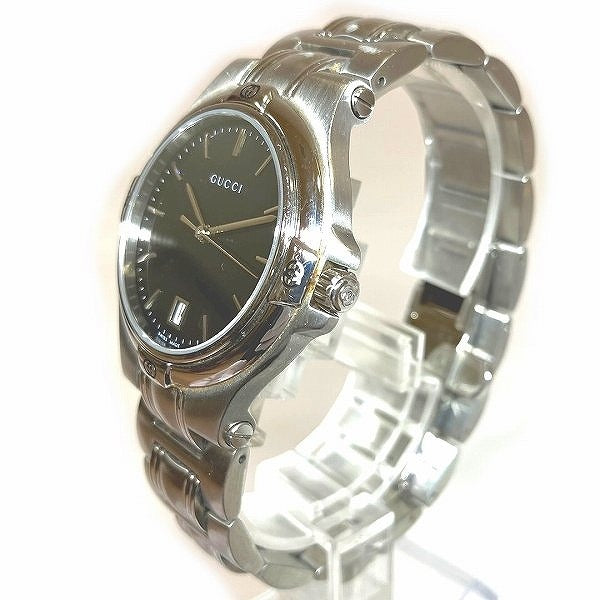 Gucci 9040M Quartz Black Dial Watch