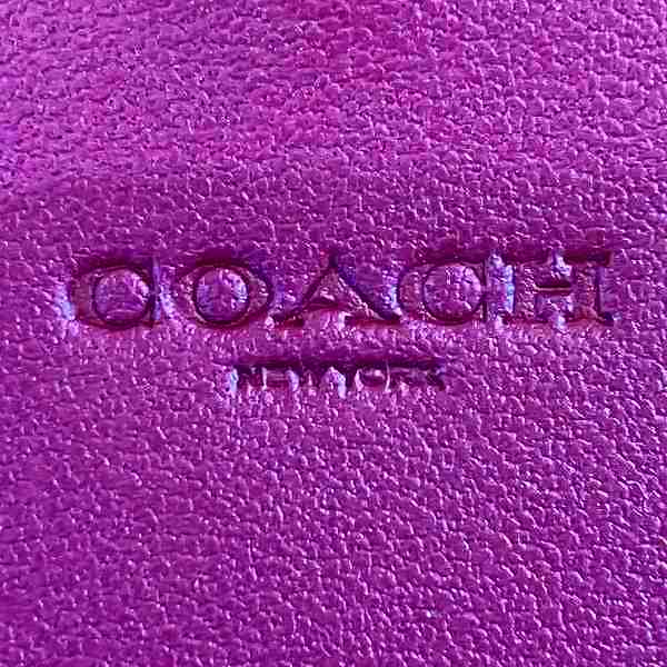 Coach C3160 Brown PVC Leather Wallet