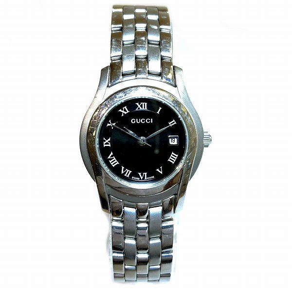 Gucci G-Class 5500L Quartz Stainless Steel Ladies Watch in Fair Condition