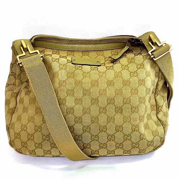 Gucci GG Canvas Shoulder Bag 90762 in Good Condition