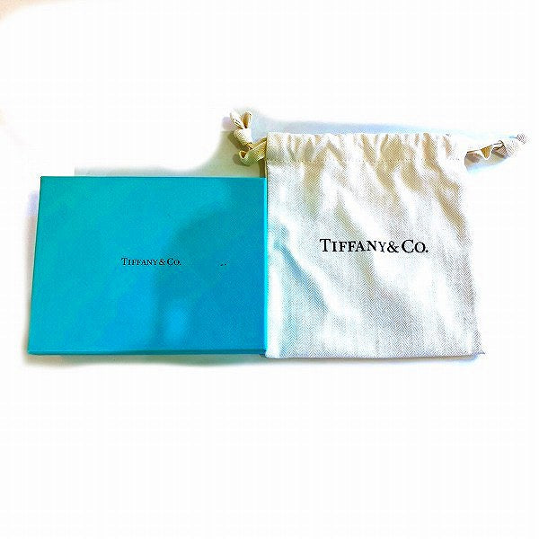 Tiffany & Co Leather Flower Bag Charm Keychain