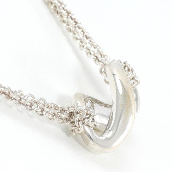 Tiffany & Co Infinity Silver Necklace in Pristine Condition