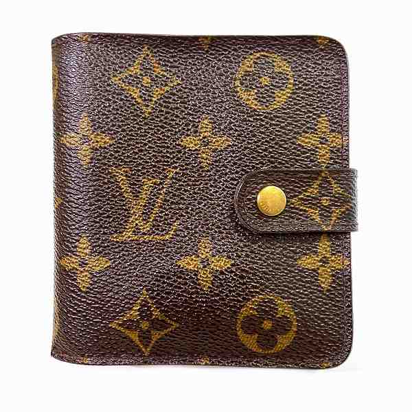 Louis Vuitton Monogram Compact Zip Wallet M61667