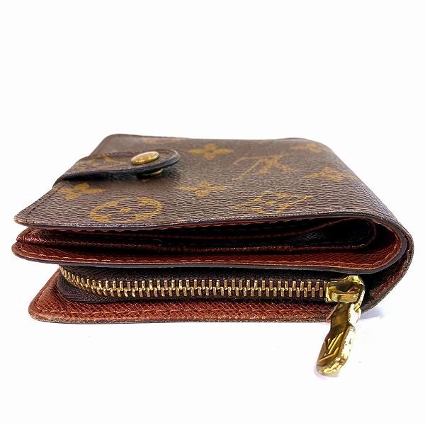 Louis Vuitton Monogram Compact Zip Wallet M61667 in Good Condition