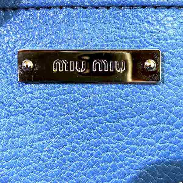 Miu Miu Ribbon Studs Shoulder Bag RT539B