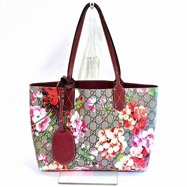 Gucci GG Blooms PVC Leather Handbag 372613