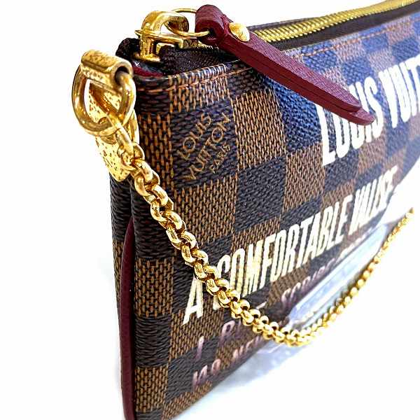 Louis Vuitton Damier Pochette Mila MM Bag N63091