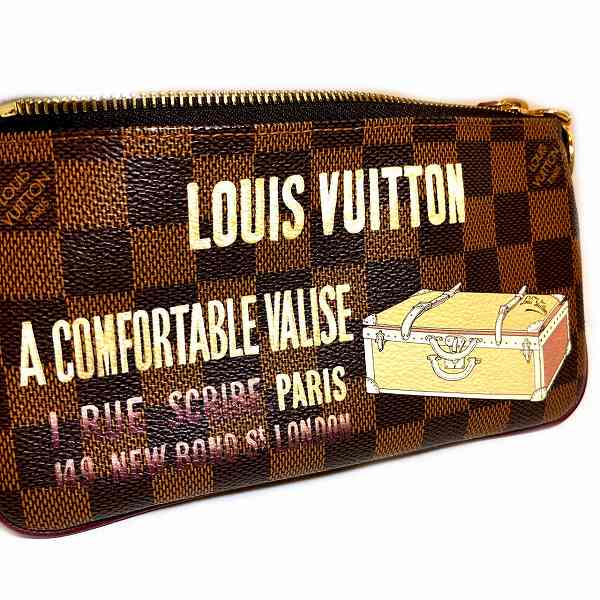 Louis Vuitton Damier Pochette Mila MM Bag N63091