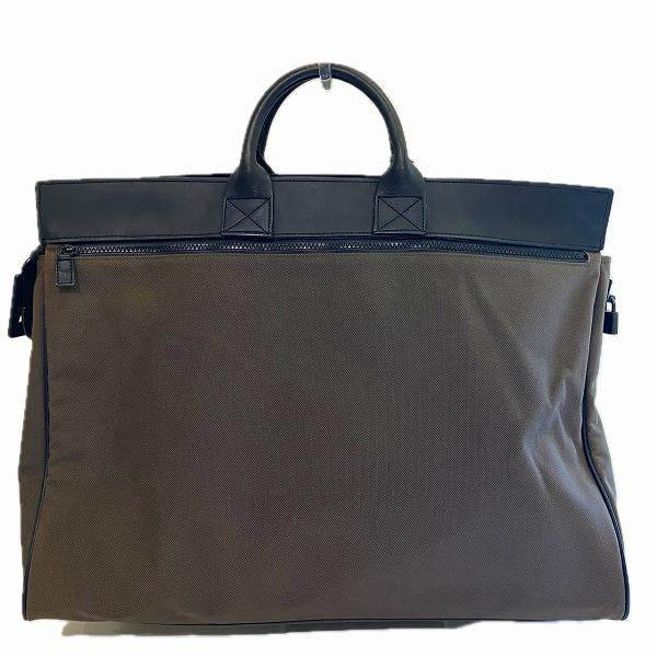 Barneys New York Leather Nylon Golf Boston Bag