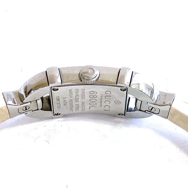 Gucci 6800L Quartz Bamboo Watch Ladies