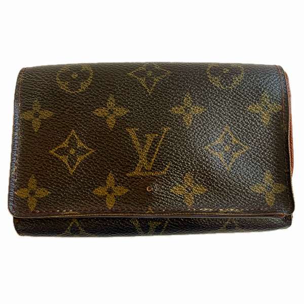 Louis Vuitton Monogram Wallet M61730 in Fair Condition