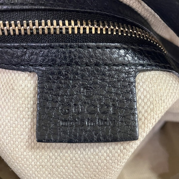 Gucci Soho Interlocking G Leather Shoulder Bag