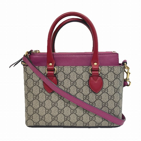 Gucci GG Supreme 2WAY Handbag 453177