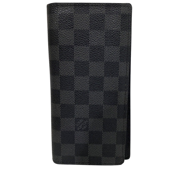 Louis Vuitton Portefeuille Brazza Damier Graphite Wallet