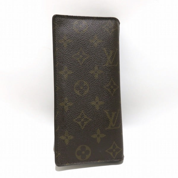 Louis Vuitton Monogram Portefeuille Brazza Wallet M66540 in Good Condition