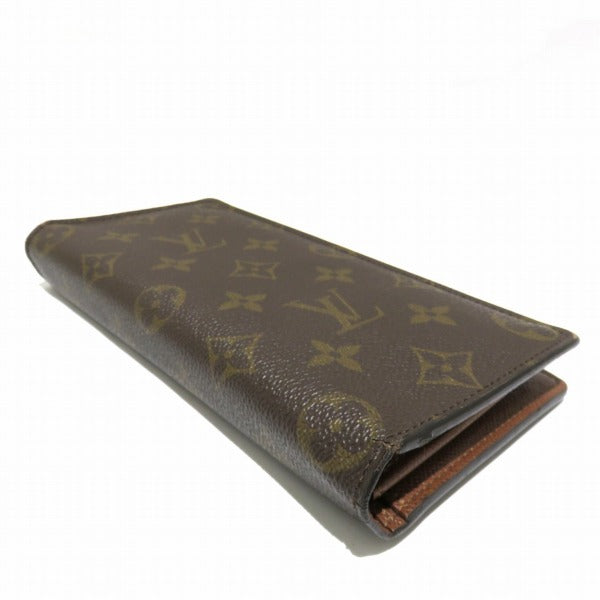 Louis Vuitton Monogram Portefeuille Brazza Wallet M66540 in Good Condition