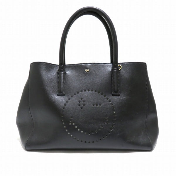 Anya Hindmarch Smile Leather Tote Bag