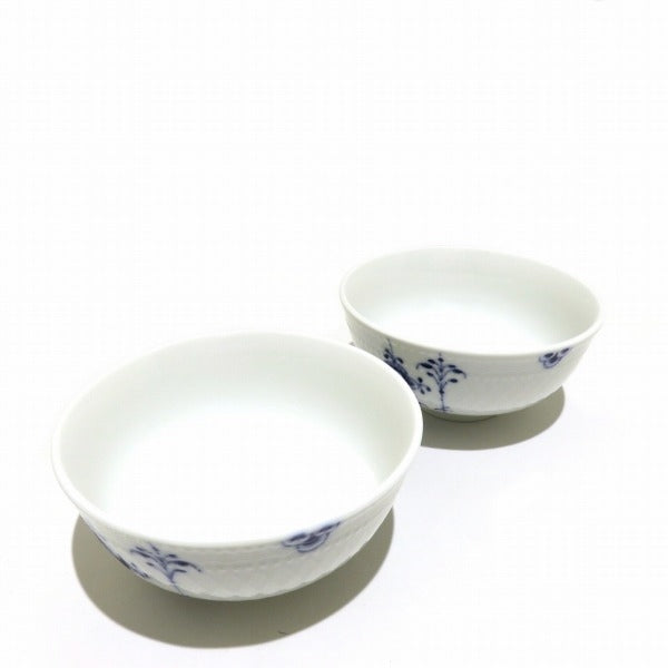 Royal Copenhagen Blue Palmette 209 Bowl Set